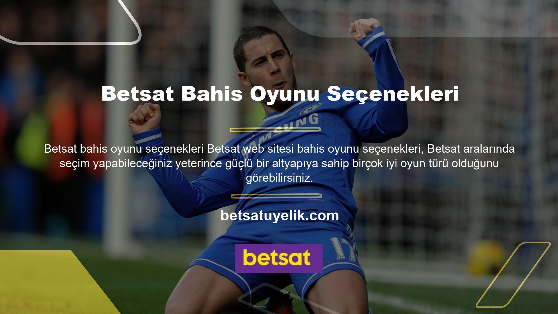 Betsat her oyunu HD kalitesinde mümkün olan en tatmin edici şekilde izleyebilir