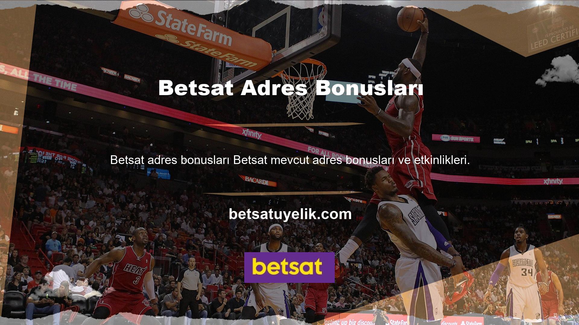 Betsat web sitesi yeni üyelere avantajlar sunmaya devam etmektedir