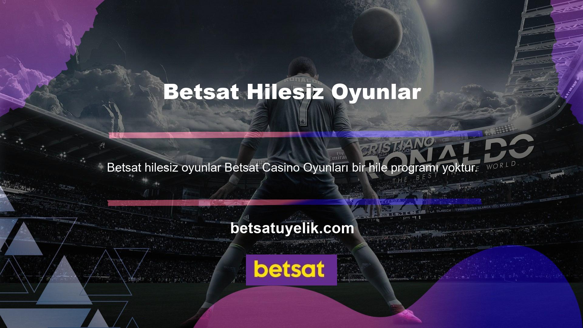Casino oyunları çerçevesinde müşterilere hizmetler sunulmaktadır