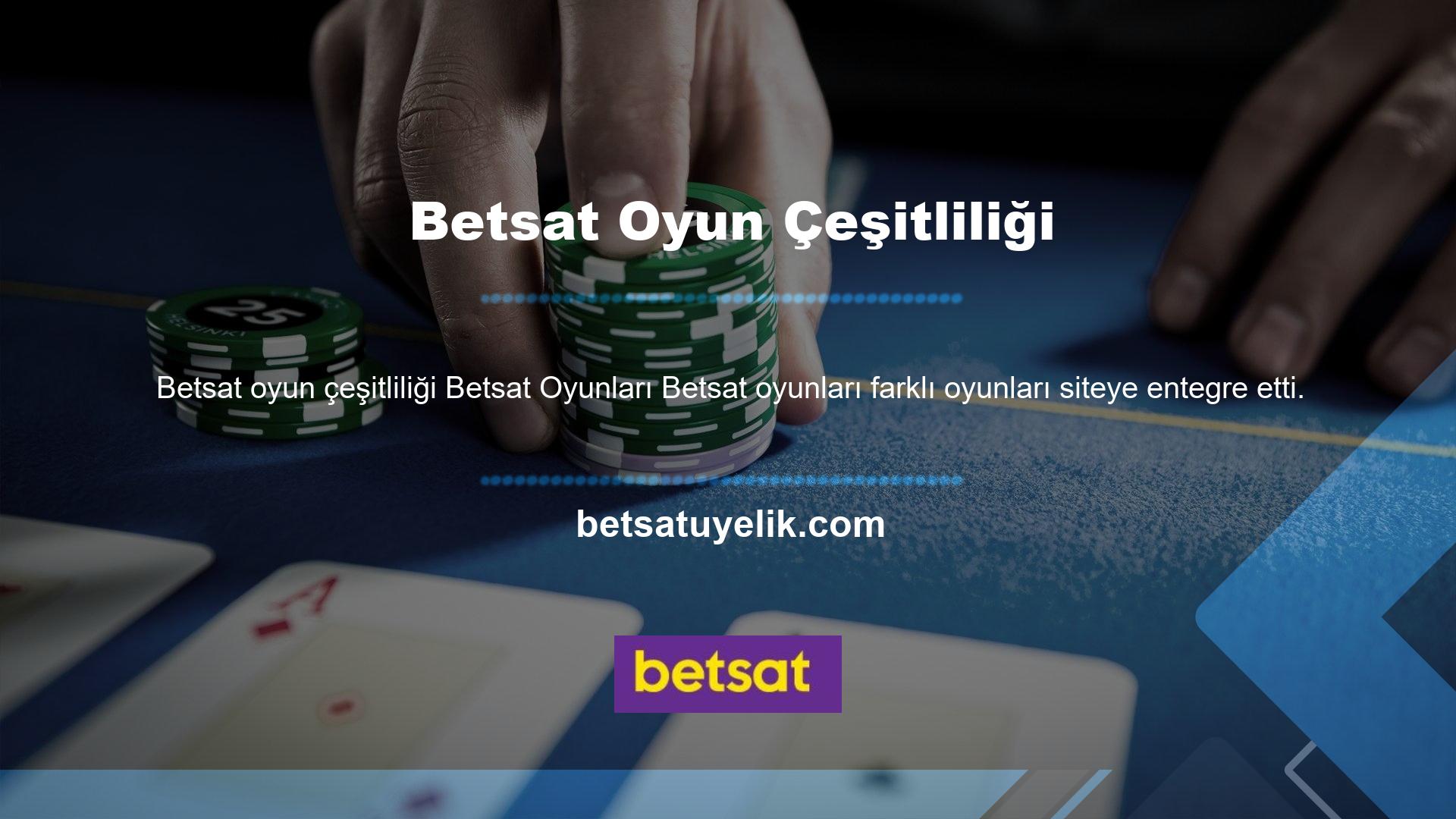 Oyun listesi sık sık değişir ve en yeni oyunları en üstte görebilirsiniz